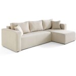Bestmobilier - topaze - canapé d'angle déhoussable réversible 4 places en tissu Bestmobilier - topaze - canapé d'angle déhoussable réversible 4 places en tissu