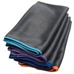 Topclean - chiffon en fibre de carbone - 2 / 3 / 4 serviette nettoyage sans trace 40 50cm pour verre, ...