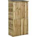 Torana - abri  outils pour pin 85x48x177 cm