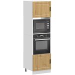 Torana - armoires de four 2 pcs porto ch�ne artisanal bois d'ing�nierie