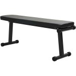 Banc de poids pliable noir 109 x 29 x 42 cm acier
