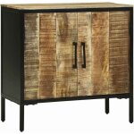 Torana - buffet marron 70 x 35 x 70 cm bois de manguier massif Torana - buffet marron 70 x 35 x 70 cm bois de manguier massif