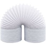Conduit d'échappement pvc 6 m 12, 5 cm Conduit d'échappement pvc 6 m 12, 5 cm