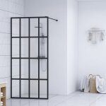 Cran de douche verre tremp� transparent 90x195 cm