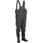 Cuissardes avec bottes vert fonc� taille 38