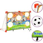Torana - ensemble de buts de football enfant avec panneau 120x51x77, 5 cm