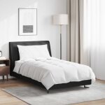 Torana - ensemble de couette avec oreiller 2 pcs blanc 140 x 200 cm bas