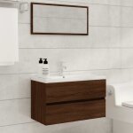 Torana - ensemble de meubles de salle de bain 2 pcs chêne marron Torana - ensemble de meubles de salle de bain 2 pcs chêne marron