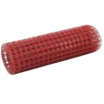 Torana - grillage acier avec rev�tement en pvc 25x0, 5 m rouge