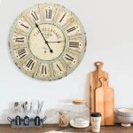 Torana - horloge murale multicolore 60 cm mdf