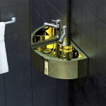 Torana - lavabo avec trop - plein 45x32x12, 5 cm cramique dor