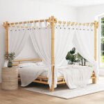 Torana - lit  baldaquin 180x200 cm bambou