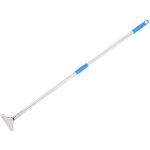 Manche de raclette de sol 119, 5 cm acier et plastique