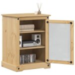 Torana - meuble hifi corona 60x50x82 cm bois de pin massif