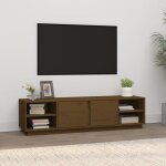 Torana - meuble tv marron miel 156x40x40 cm bois de pin massif Torana - meuble tv marron miel 156x40x40 cm bois de pin massif