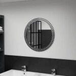 Torana - miroir mural 60 cm verre trempé Torana - miroir mural 60 cm verre trempé