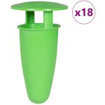 Torana - piges  limaces et escargots 18 pcs vert