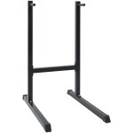 Torana - station de dips noir 104 x 66. 5 x 122 cm acier peint par poudre