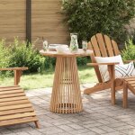 Table de pour repas marron 70 x 70 x 75 cm