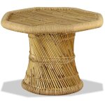 Torana - table basse bambou octogonale 60 x 60 x 45 cm Torana - table basse bambou octogonale 60 x 60 x 45 cm