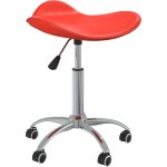 Torana - tabouret de salon et spa rouge similicuir
