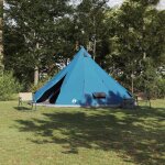 Torana - tente tipi familiale avec toit bleu, gris 560 x 560 x 300 cm Torana - tente tipi familiale avec toit bleu, gris 560 x 560 x 300 cm