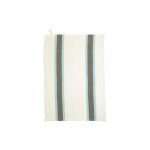 Torchon 50 x 70 cm vert d'eau & naturel - yuna winkler