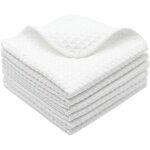Torchons de cuisine, super absorbant microfibre chiffon nettoyagant, serviettes de cuisine douce et lavable, ...