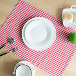 Torchon cuisine (set de 3) - 40x60 cm - torchon  carreaux design retro - pour scher la vaisselle et ...