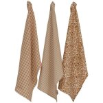 Torchons leopadi beige lin 45x70cm - atmosphera créateur d'intérieur Torchons leopadi beige lin 45x70cm - atmosphera créateur d'intérieur