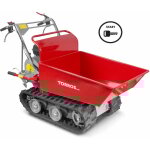 Torros - brouette  moteur thermique  chenilles benne basculante manuelle 300kg 6, 5ch 3 + 1r vitesses ...
