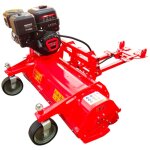Torros - broyeur dbroussailleuse  flaux frontale 100 cm pour quad atv - moteur essence 15ch kfa120 ...