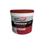 Enduit de rebouchage facade 1 kg en pte, pour faade extrieur - toupret