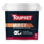 Toupret - enduit rebouchage et réparations extérieurs poudre conditionnement: 15kg Toupret - enduit rebouchage et réparations extérieurs poudre conditionnement: 15kg