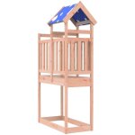 Tour de jeu marron 52, 5 x 110, 5 x 215 cm bois solide de douglas