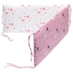 Tour de lit b�b� en coton pare - choc literie �paississant 130x30x2. 5 cm - cb3010