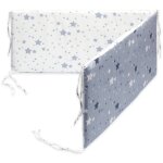 Tour de lit b�b�, doublure en coton, protection pour literie b�b�, barri�re de s�curit� pour lit b�b�, ...