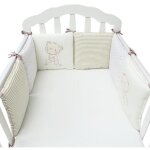 Tour de lit b�b� pare - choc de lit enfant 6 pi�ces 3030cm