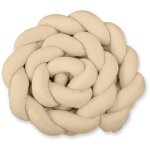 Tour de lit tress� xxl - beige