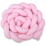 Tour de lit tress� xxl - rose