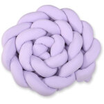 Tour de lit tress� xxl - violet