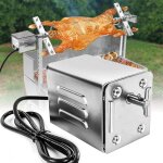 Tourne broche barbecue 15w 70kg moteur tourne broche sp - s40 2. 7 rpm moteur �lectrique pour barbecue, ...
