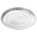 Tourtires en aluminium avec rsistance thermique - 130 pices - d. 270 mm x h. 23 mm - capacit de 1240 ...