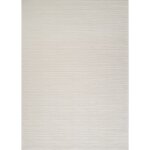 Toutapis - grand tapis salon chambre uni crme london  poils courts satins 240x340 cm