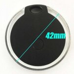 Traceur gps chien, anti perdu collier gps chats localisateur avec alarme pour animaux domestiques chien(black ...