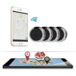 Traceur gps chien, anti perdu collier gps chats localisateur avec alarme pour animaux domestiques chien(black ...