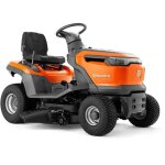 Tracteur de pelouse husqvarna ts 112 avec �jection lat�rale et transmission hydrostatique 95cm de coupe ...