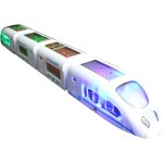 Train �lectrique pour enfants - avec �clairage led et musique. un cadeau d'anniversaire id�al pour les ...