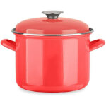 Traiteur baumalu tous feux dont induction - �mail 22 x 16 cm - coloris rouge