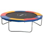 Trampoline  305 cm - kit accessoires complet - bche de protection - filet de scurit - chelle colore ...